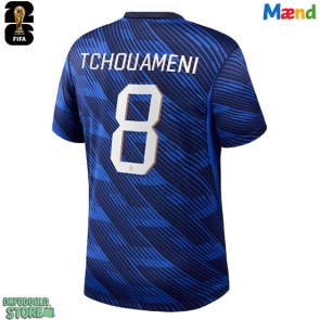 Frankrig Aurelien Tchouameni #8 Replika Hjemmebanetrøje VM 2026 Kortærmet